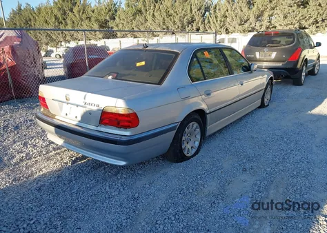 2001 BMW 740Il from USA, damaged, VIN WBAGH83441DP20011